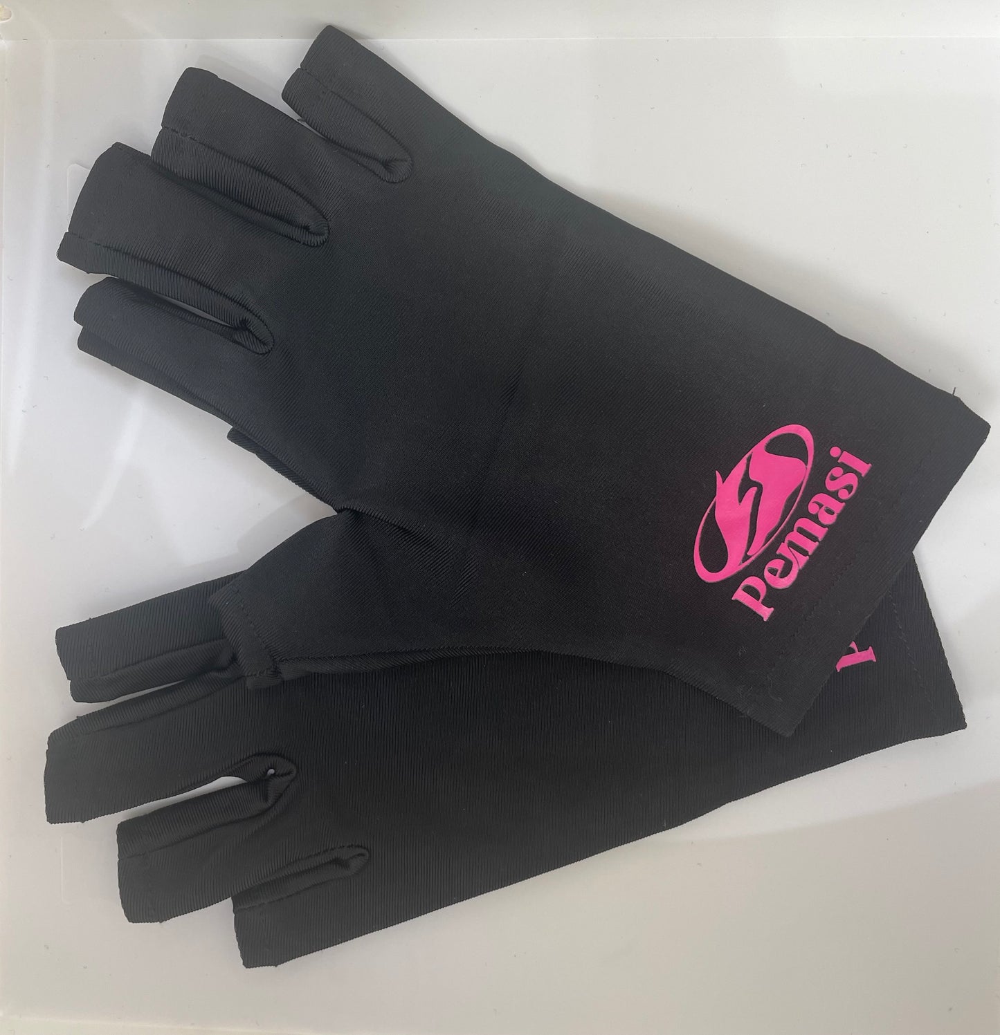Manicure Black One Size Anti UV Gloves